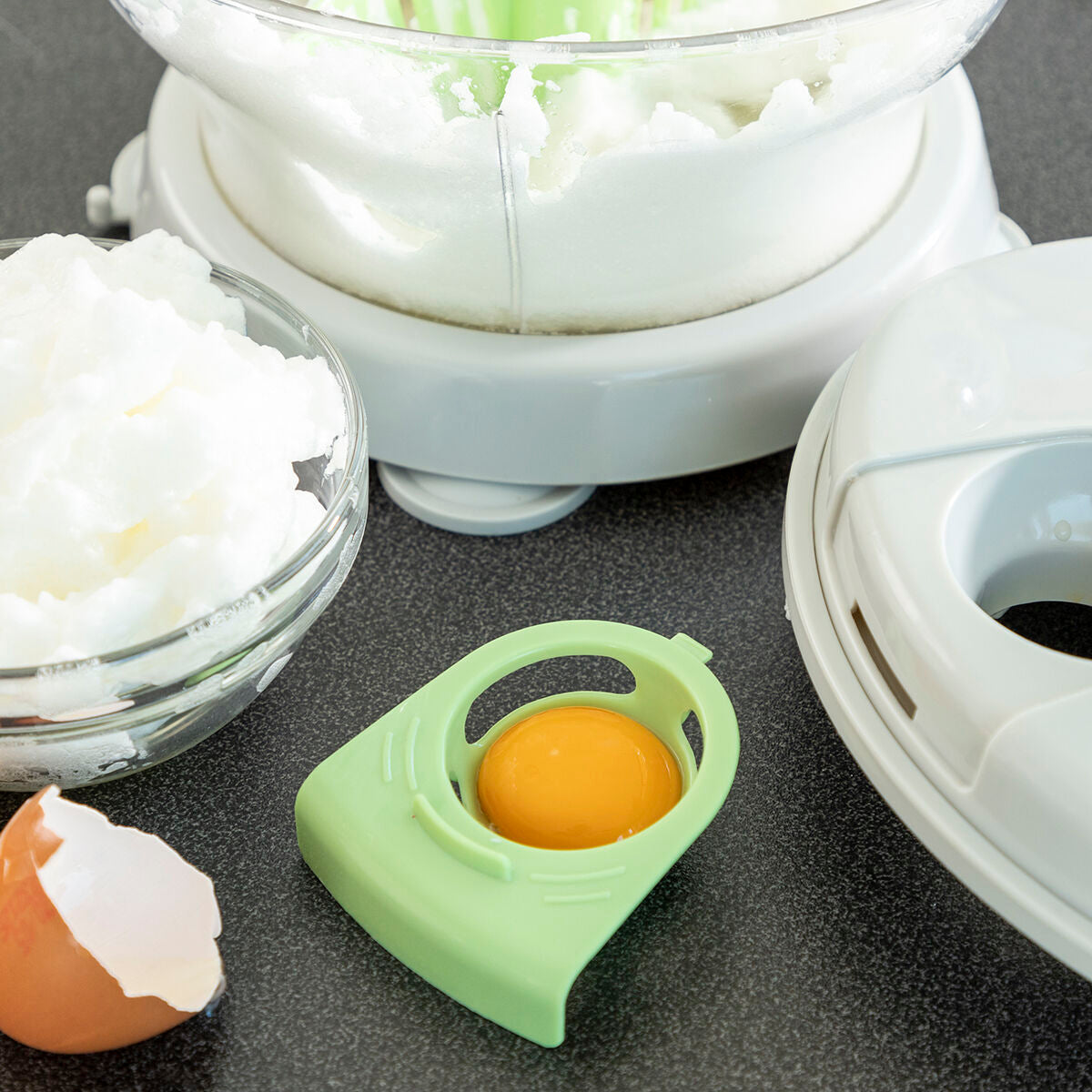 4-in-1 Manual Spinner, Chopper and Mixer with Accessories and Recipes Chopix InnovaGoods – Produktbild 9