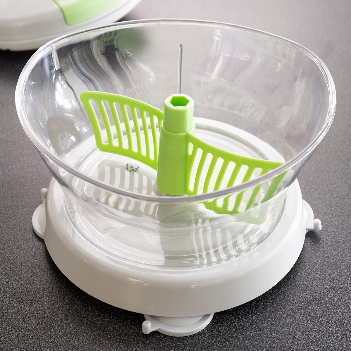 4-in-1 Manual Spinner, Chopper and Mixer with Accessories and Recipes Chopix InnovaGoods – Produktbild 10