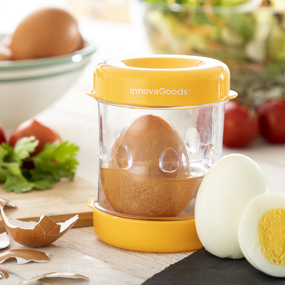 Boiled Egg Peeler Shelloff InnovaGoods – Produktbild 1