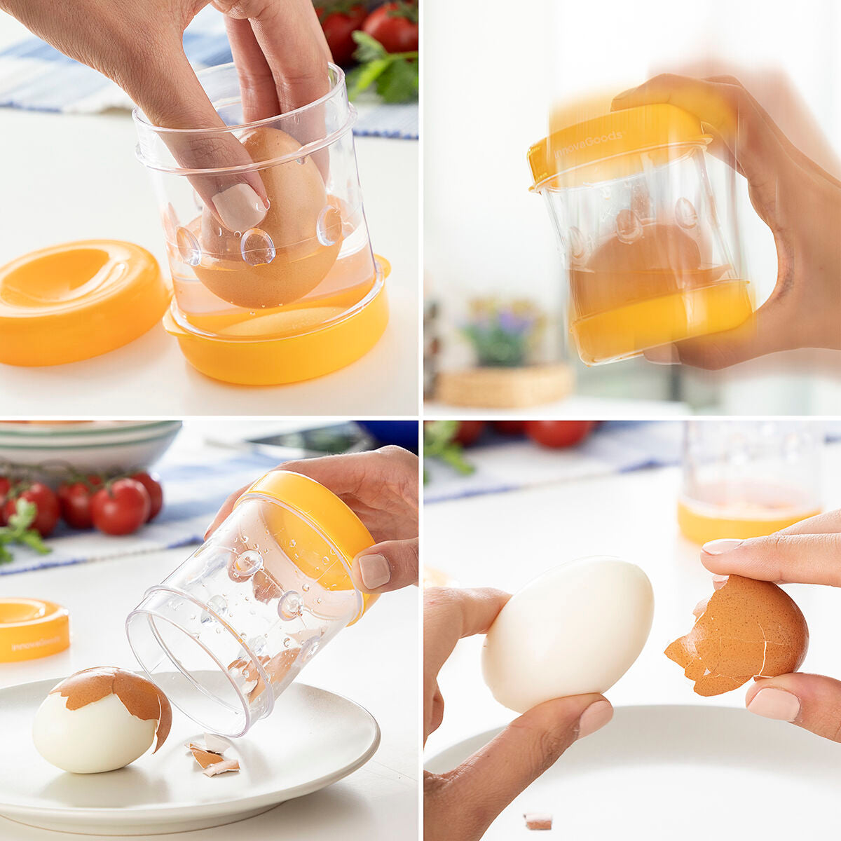 Boiled Egg Peeler Shelloff InnovaGoods – Produktbild 2