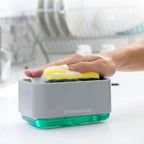 2-in-1 Seifenspender für the Küche Sink Pushoap InnovaGoods