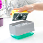 2-in-1 Seifenspender für the Küche Sink Pushoap InnovaGoods