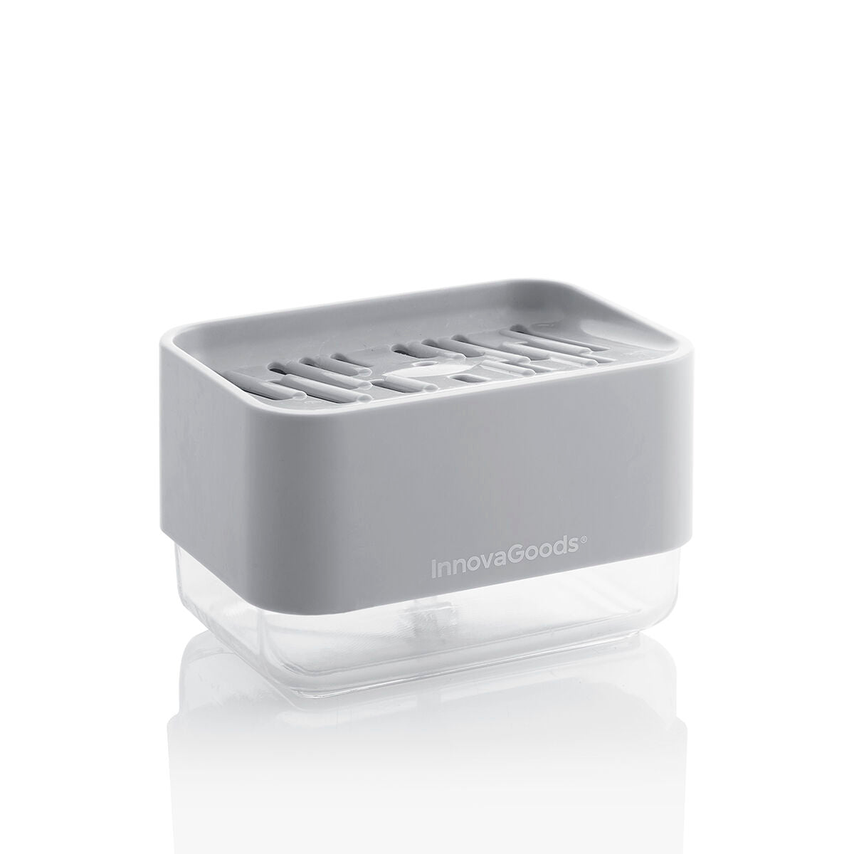2-in-1 Seifenspender für the Küche Sink Pushoap InnovaGoods