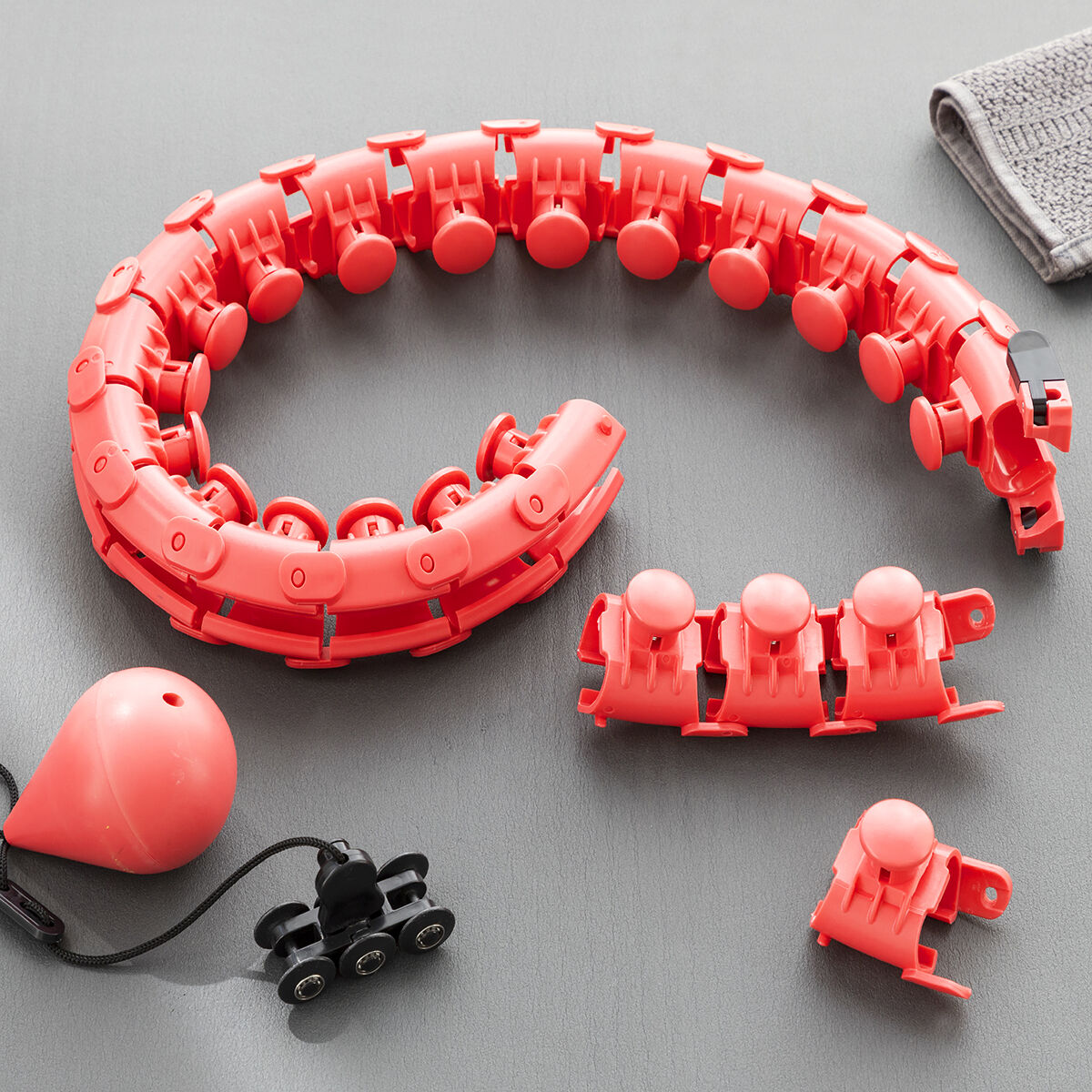 InnovaGoods Verstellbar Smart Fitnessreifen mit Weight Fittehoop