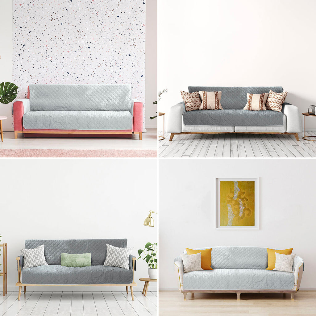 Reversible Protective Cover for 3 seater Sofa SoFree InnovaGoods – Produktbild 9