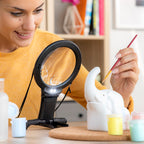 Hands-Free Magnifying Glas mit LED-Leuchte Zooled InnovaGoods