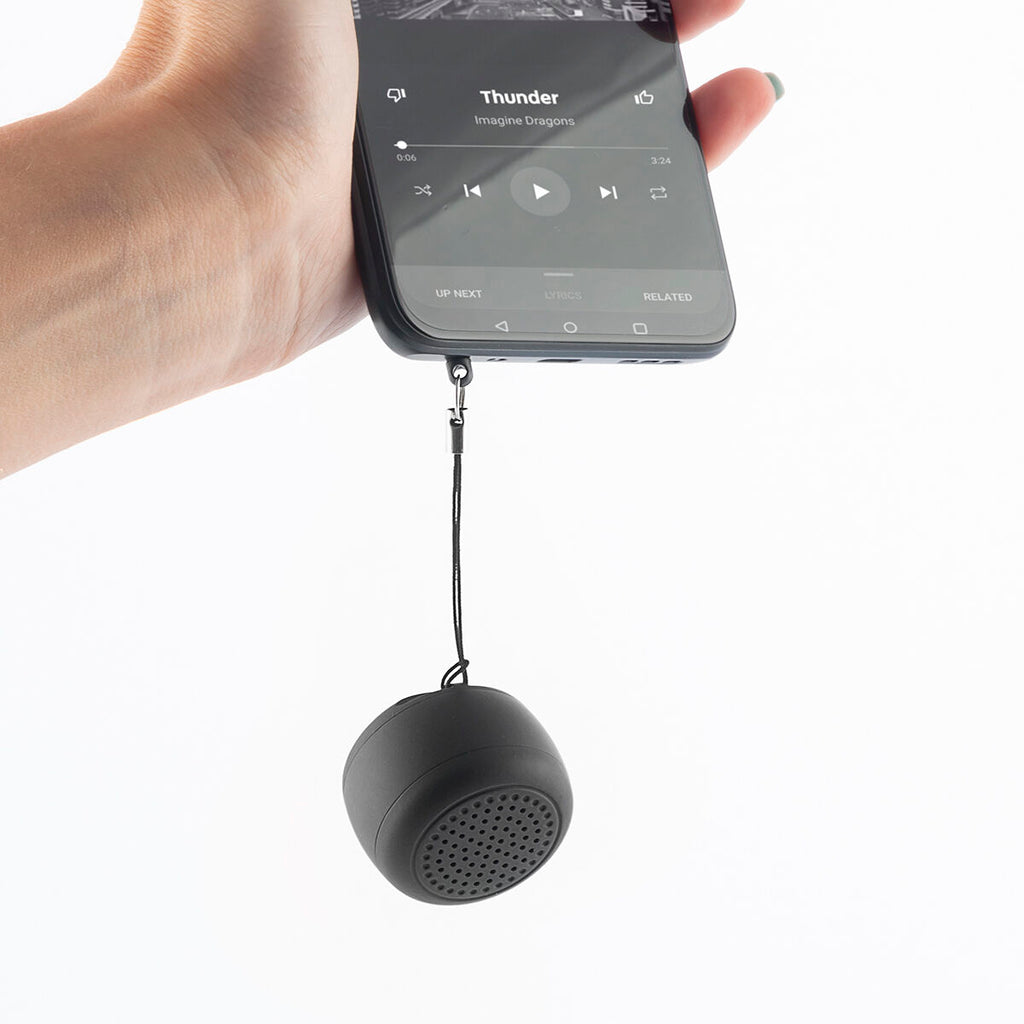 InnovaGoods Wiederaufladbar Tragbar Kabellos Mini Lautsprecher Miund