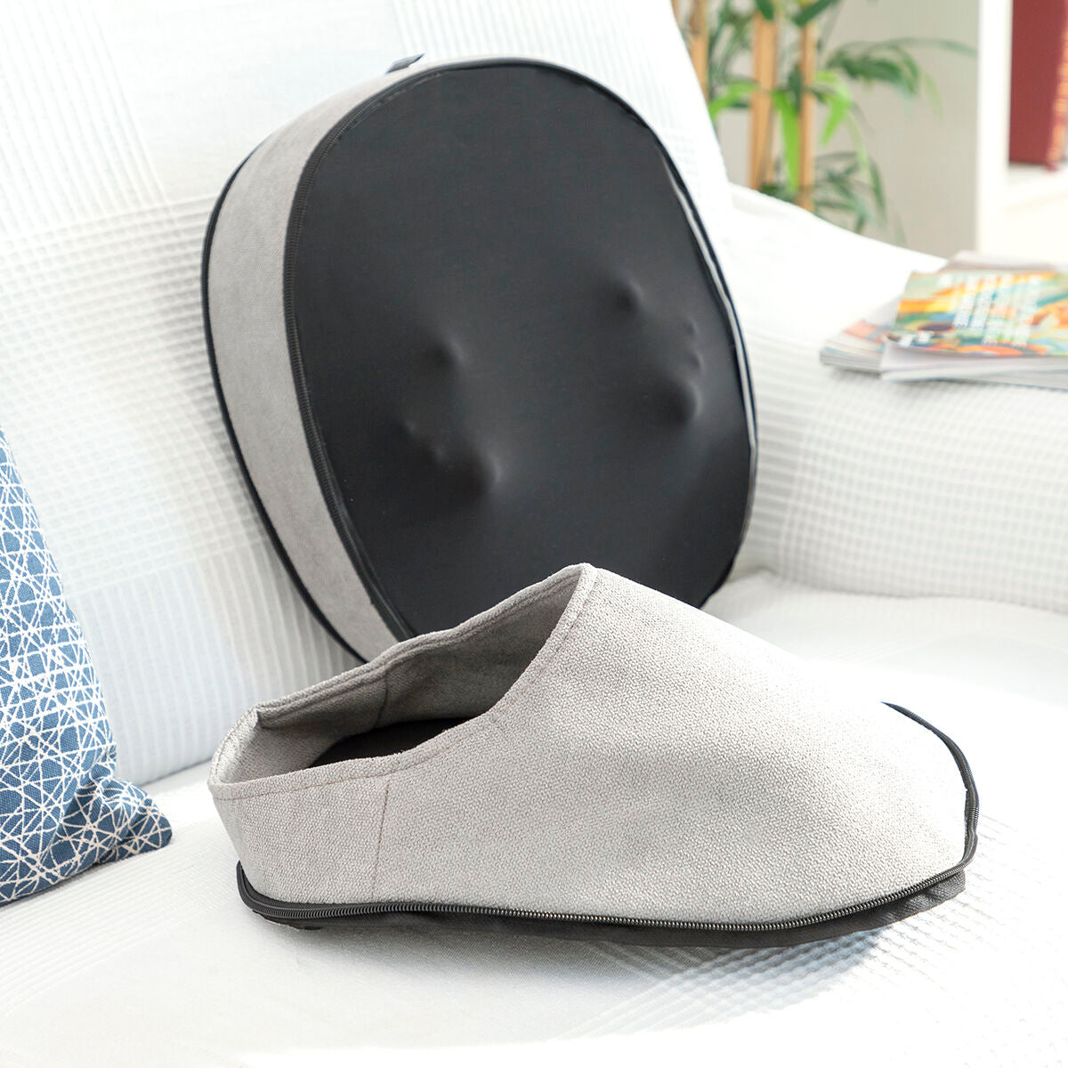 InnovaGoods 2-in-1 Shiatsu Heat Massagegerät Futsa