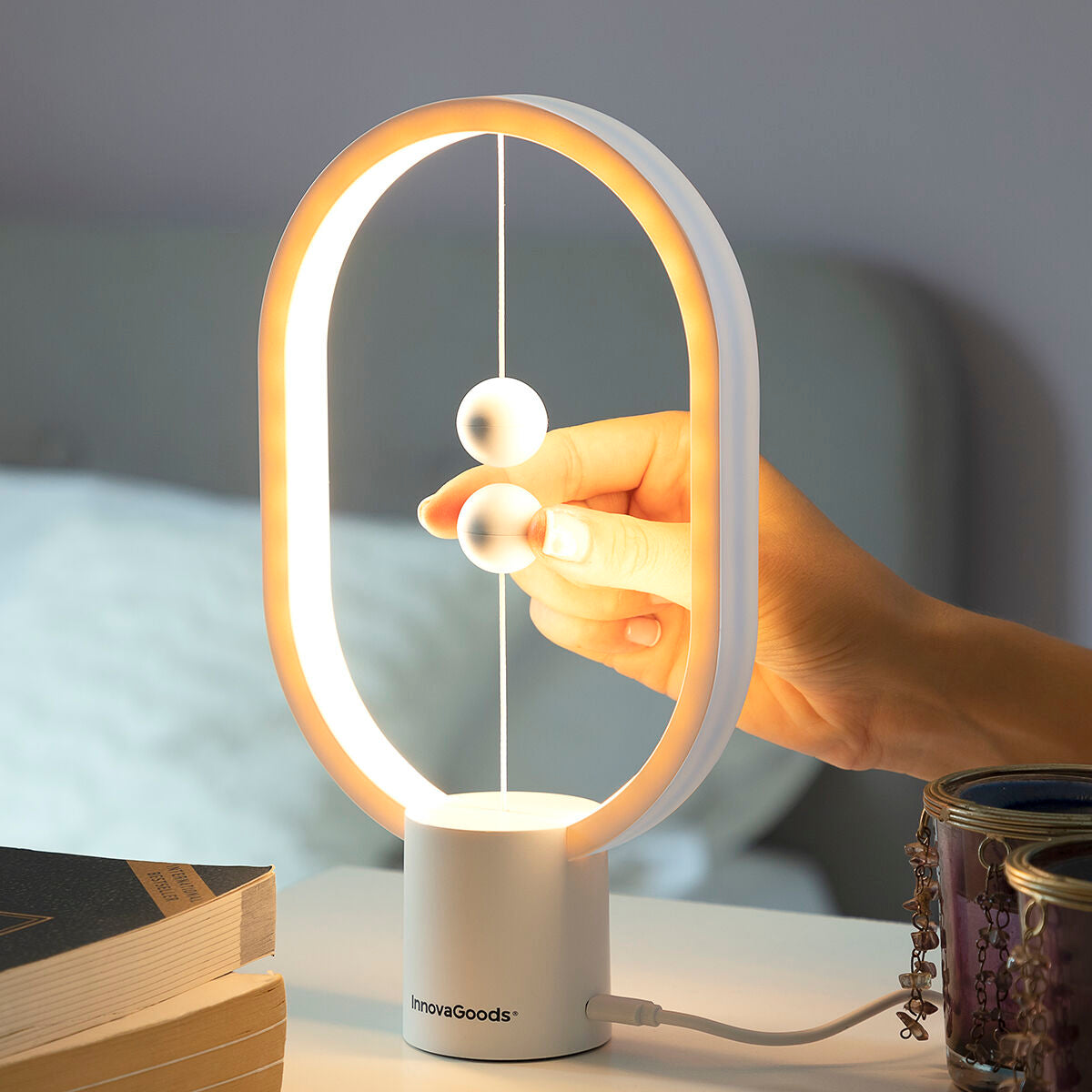 Balance Lampe mit Magnetic Switch Magilum InnovaGoods MAGILUM