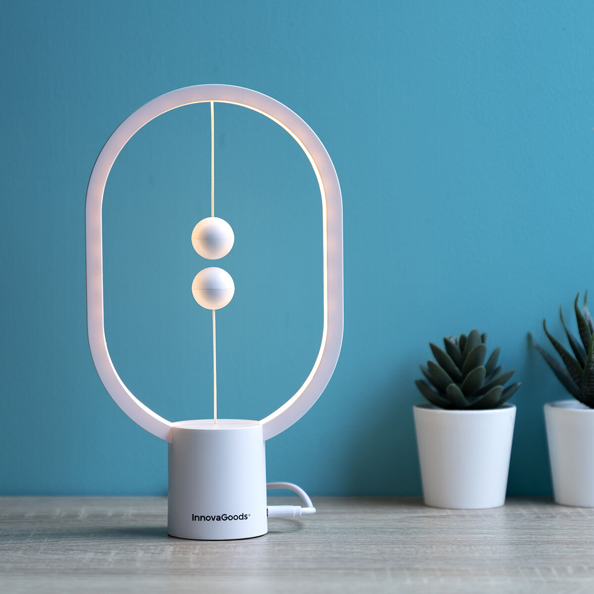 Balance Lampe mit Magnetic Switch Magilum InnovaGoods MAGILUM