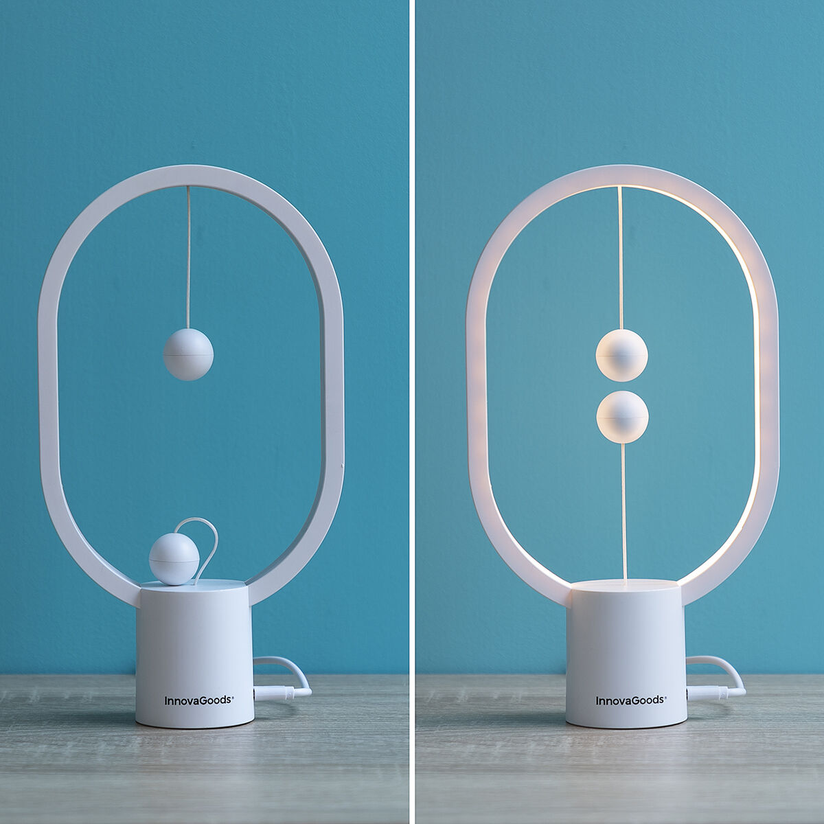 Balance Lampe mit Magnetic Switch Magilum InnovaGoods MAGILUM