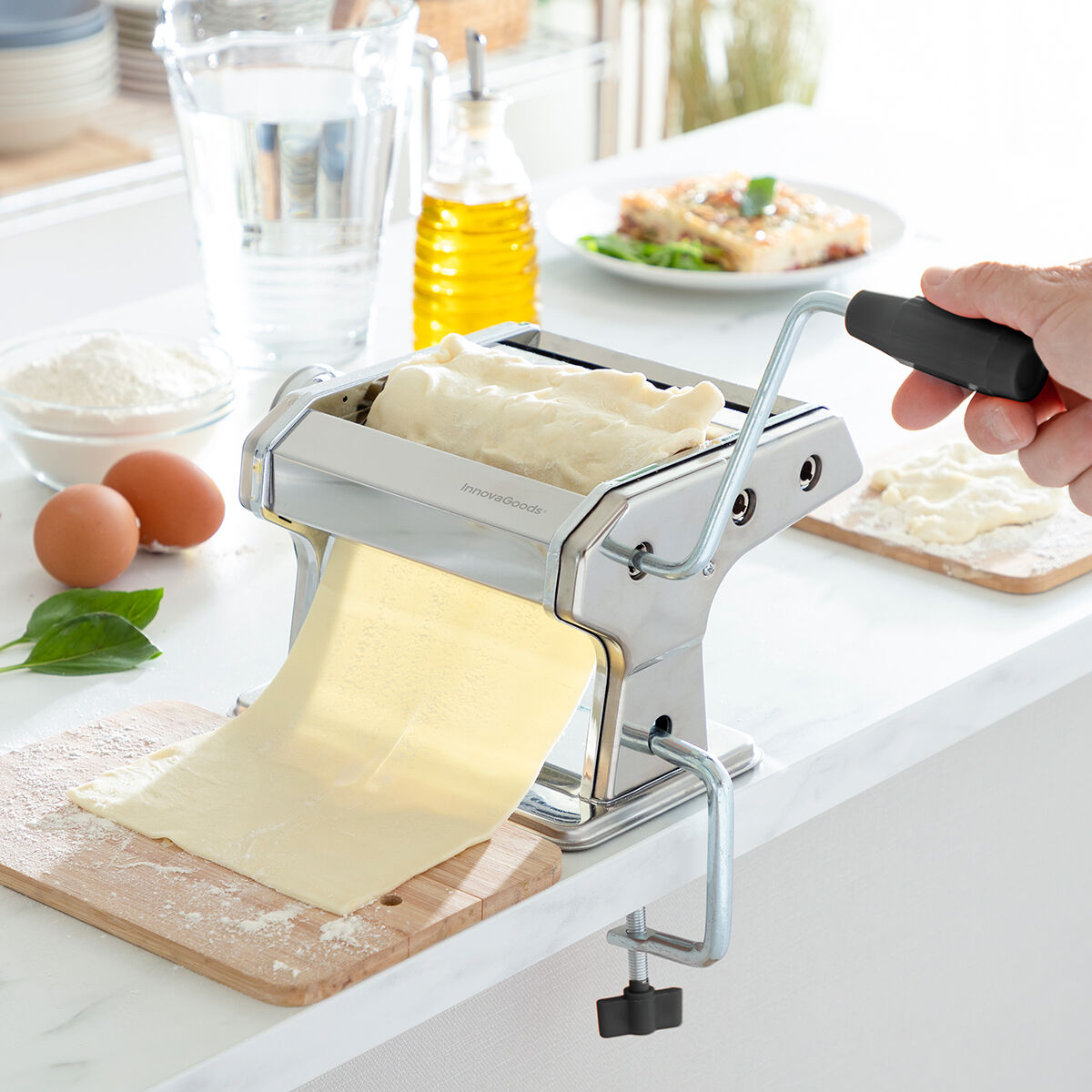 Machine for making Fresh Pasta with Recipes Frashta InnovaGoods – Produktbild 1