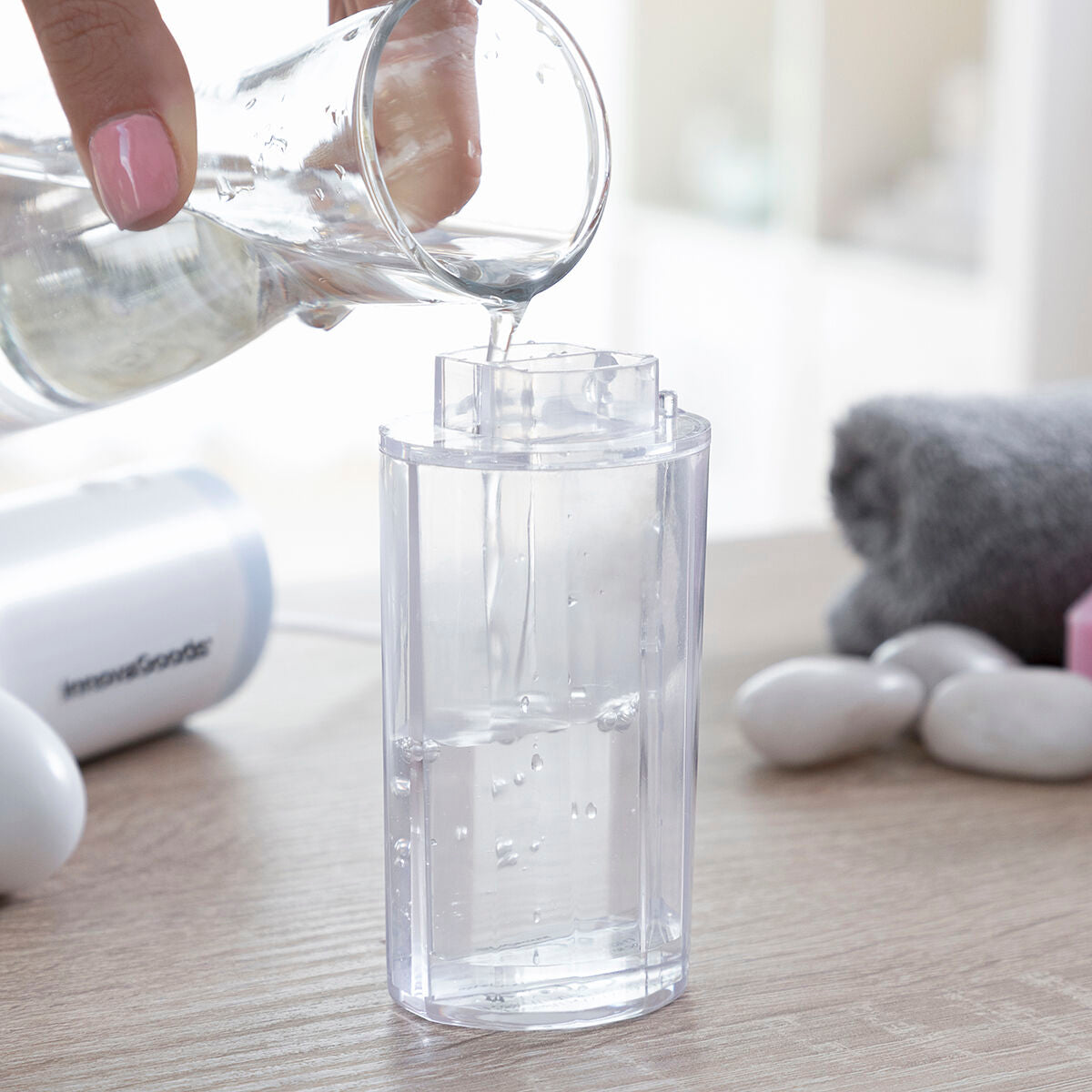 InnovaGoods Wiederaufladbar Gesichts Impurity Hydro-cleanser Hyser