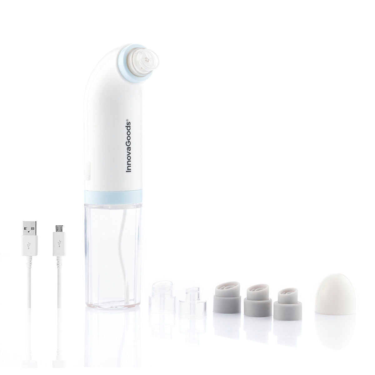 InnovaGoods Wiederaufladbar Gesichts Impurity Hydro-cleanser Hyser