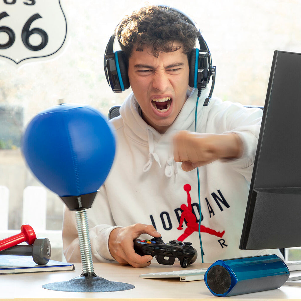 Anti-stress Inflatable Desktop Punch Bag Hittres InnovaGoods – Produktbild 2