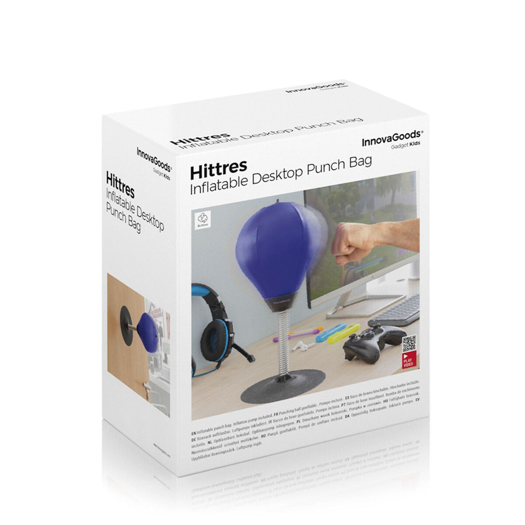 Anti-stress Inflatable Desktop Punch Bag Hittres InnovaGoods – Produktbild 10