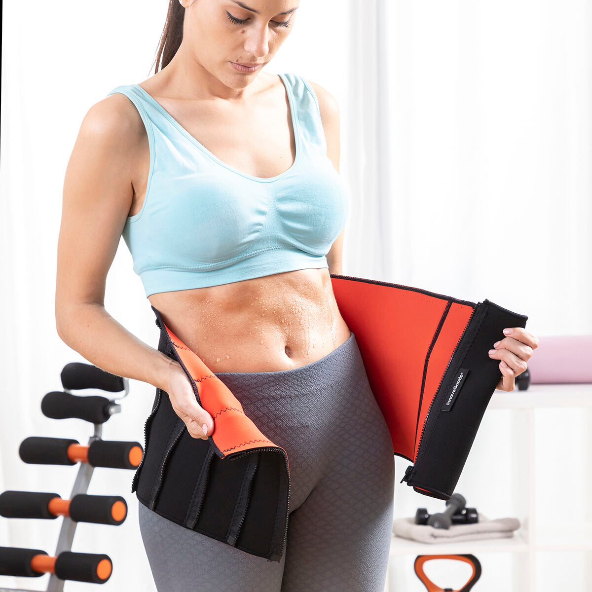 InnovaGoods Sport Slimming Belt mit Saunaeffekt Redle