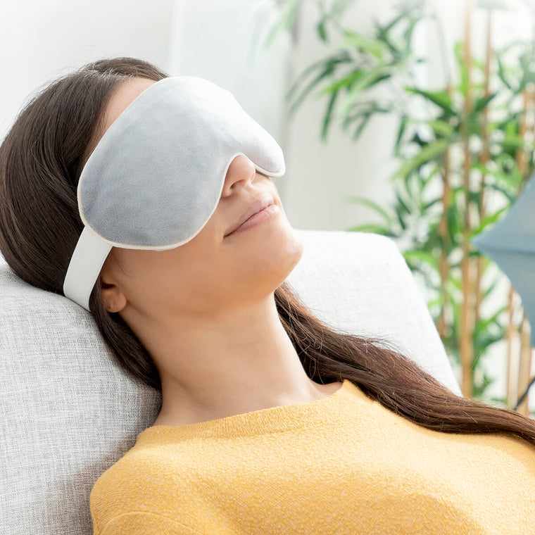 Relaxing Heatable Mask Clamask InnovaGoods – Produktbild 1