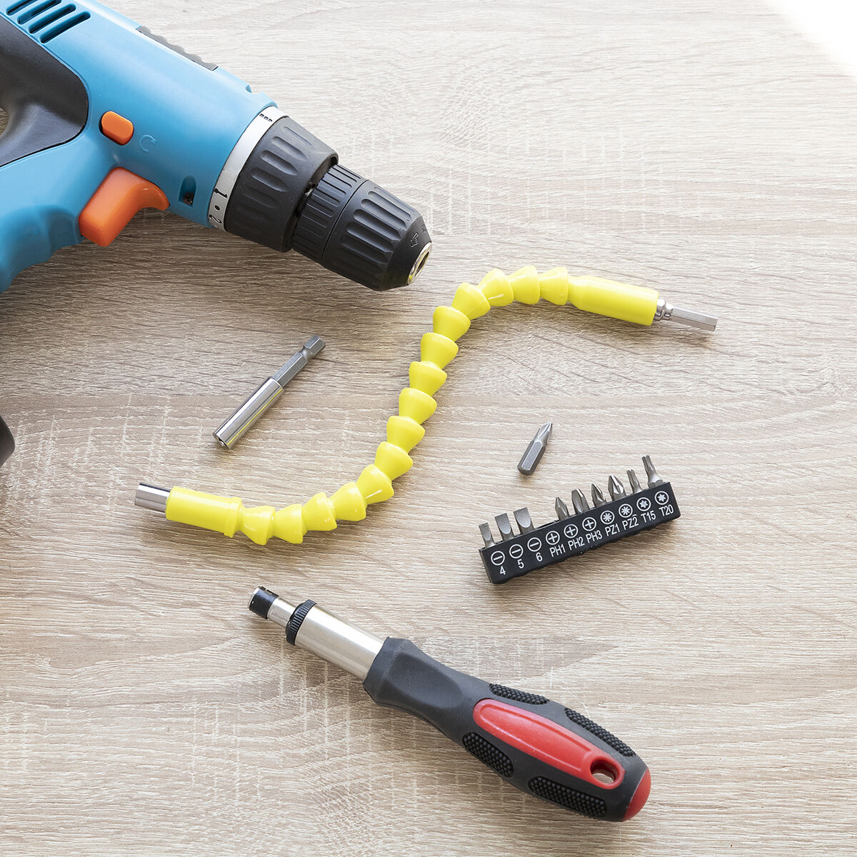 Flexible Magnetic Screwdriver Extender with Accessories Drillex InnovaGoods – Produktbild 4