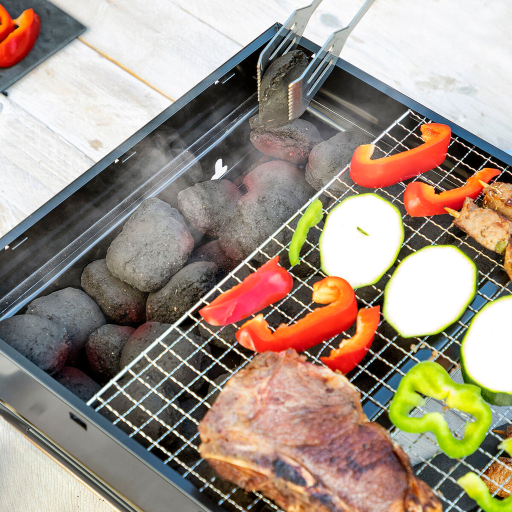 Klappbar Tragbar Barbecue für use mit Charcoal BearBQ InnovaGoods