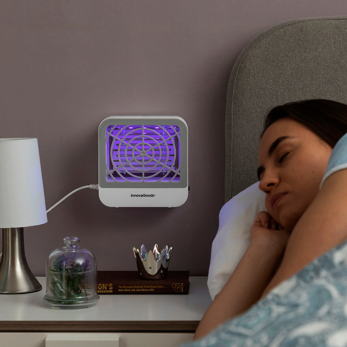 Anti-Mosquito Lamp with Wall Hanger KL Box InnovaGoods – Produktbild 6