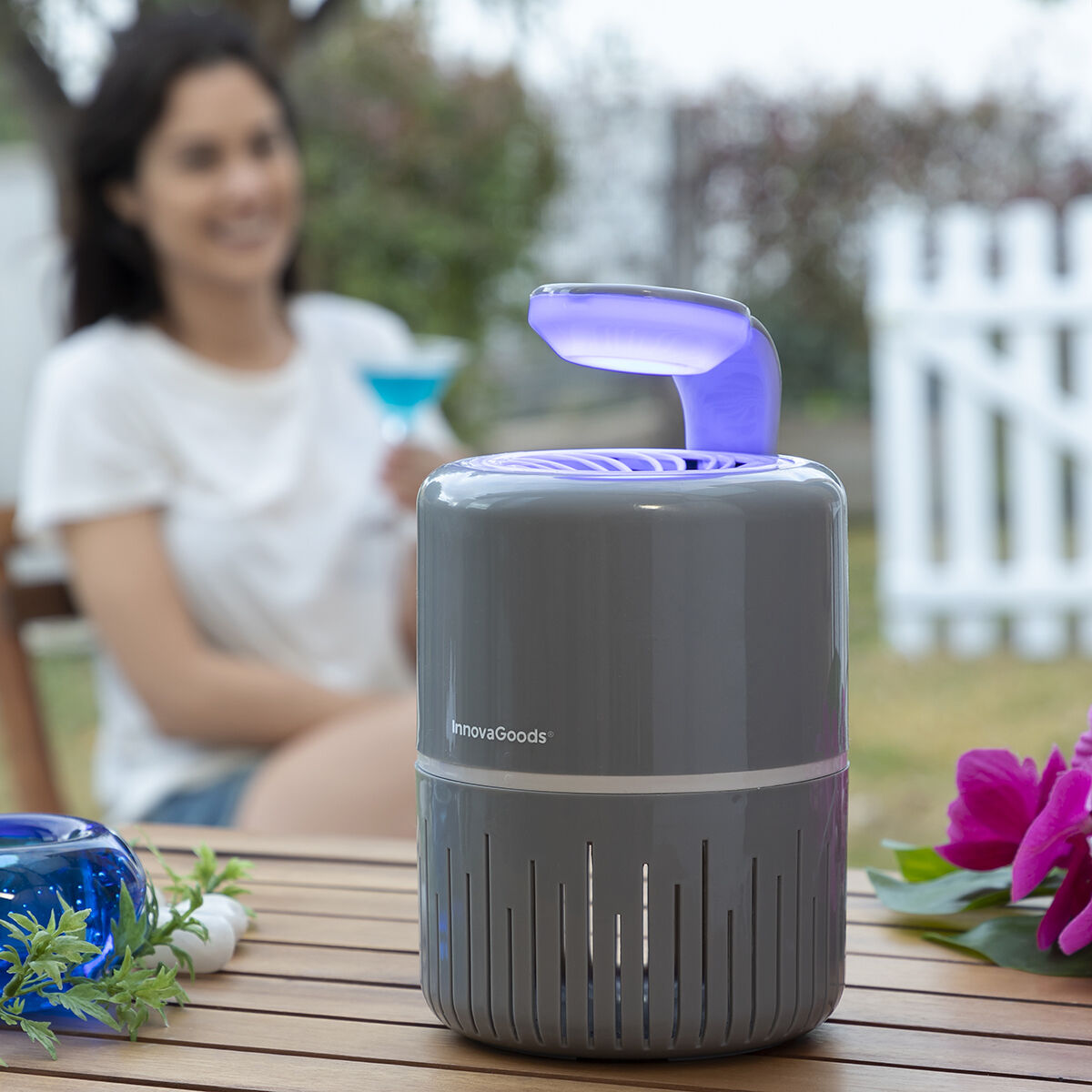 InnovaGoods Mückenfalle mit Ansaugfunktion KL Drain