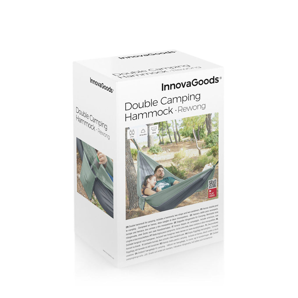 Double Hammock for Camping Rewong InnovaGoods – Produktbild 10