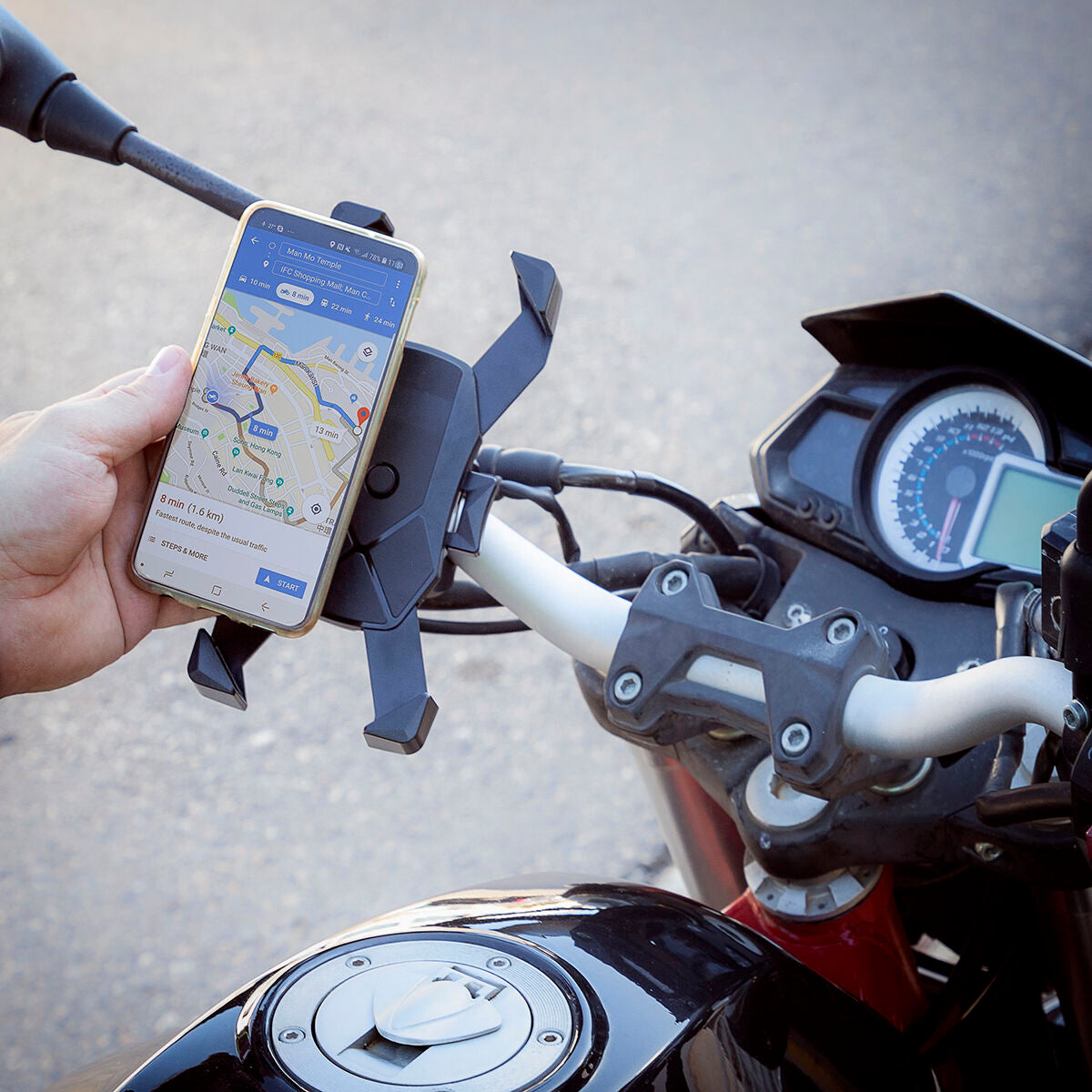 Automatic Smartphone Holder Moycle InnovaGoods – Produktbild 1