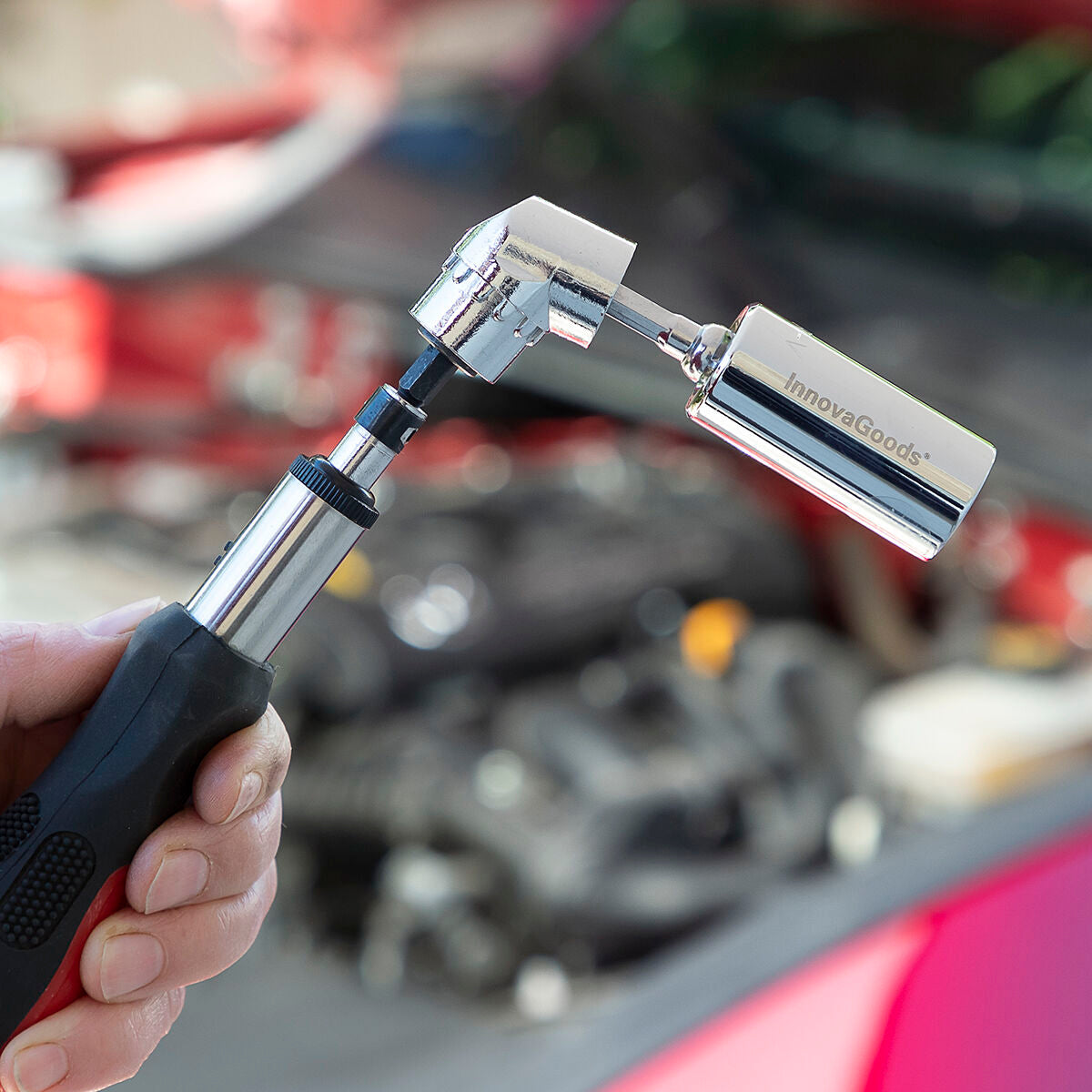 InnovaGoods Universal Socket Wrench mit Zubehör Uniscrew