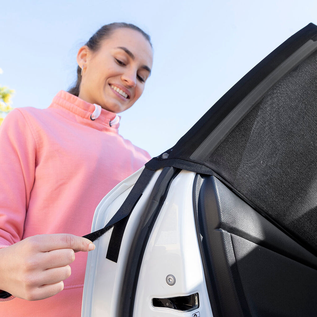 InnovaGoods Mesh Sunshade für the Auto UVlock