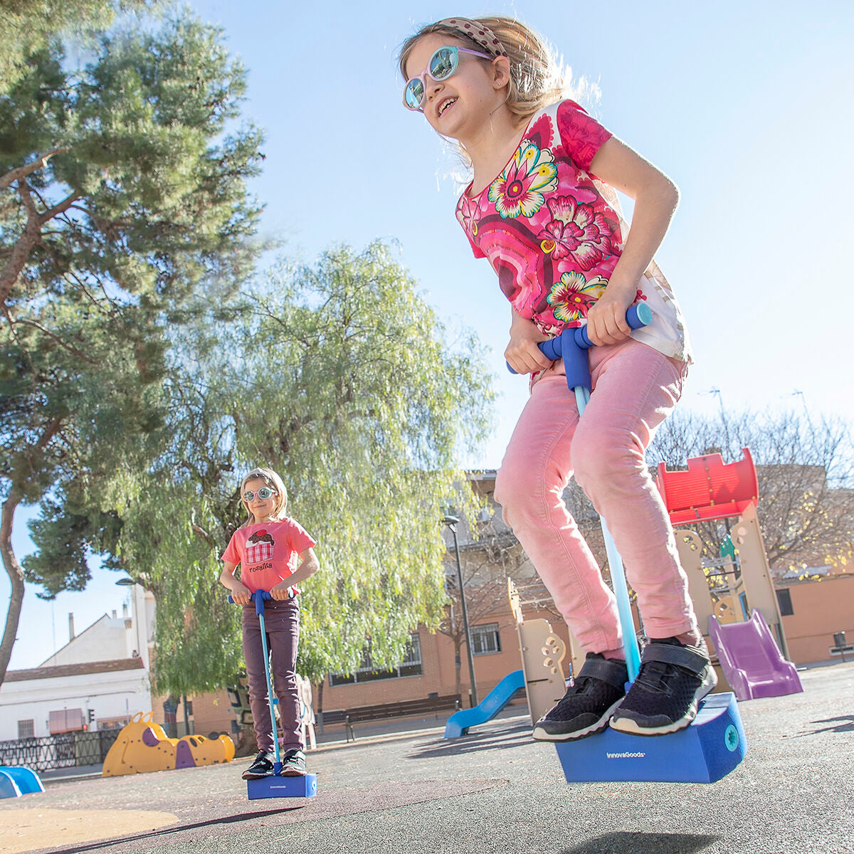 Rubber Pogo Stick Funp InnovaGoods – Produktbild 1