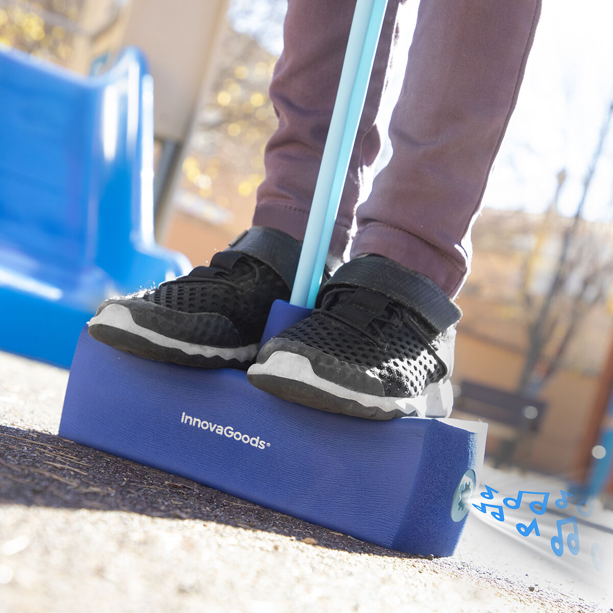 InnovaGoods Gummi Pogo Stick Funp