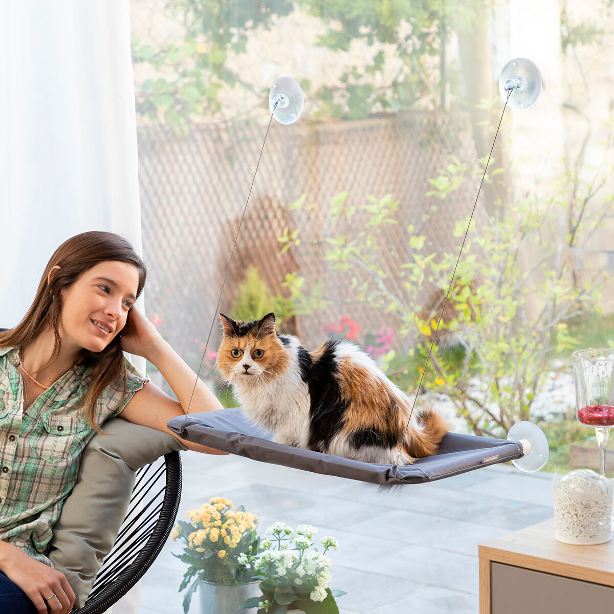 InnovaGoods Hanging Katze Hammock Catlax