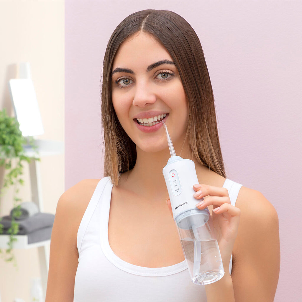 InnovaGoods Tragbar Wiederaufladbar Oral Irrigator Denter