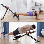 InnovaGoods Klappbar Bauchtrainer mit Trainingsanleitung Plawer
