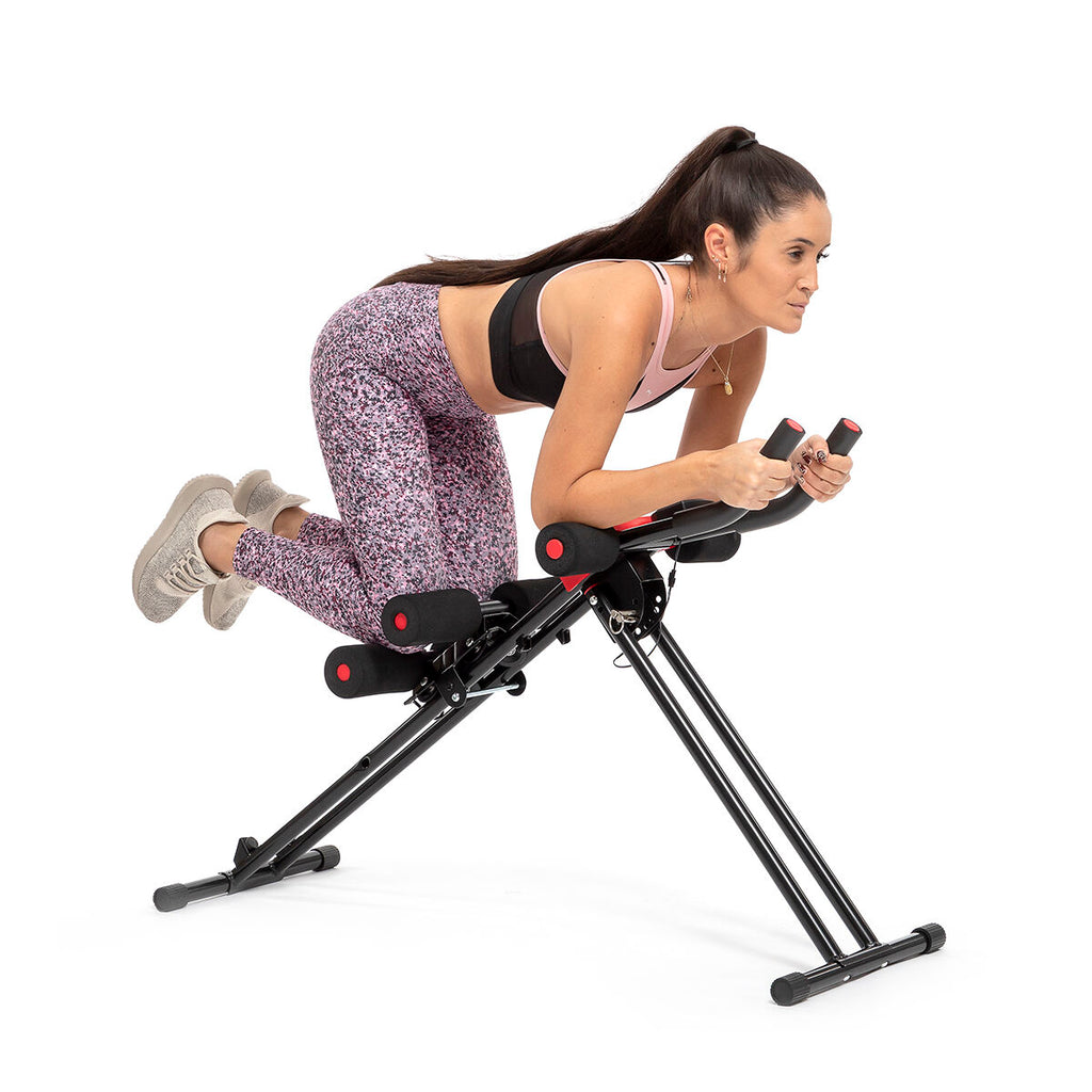 InnovaGoods Klappbar Bauchtrainer mit Trainingsanleitung Plawer