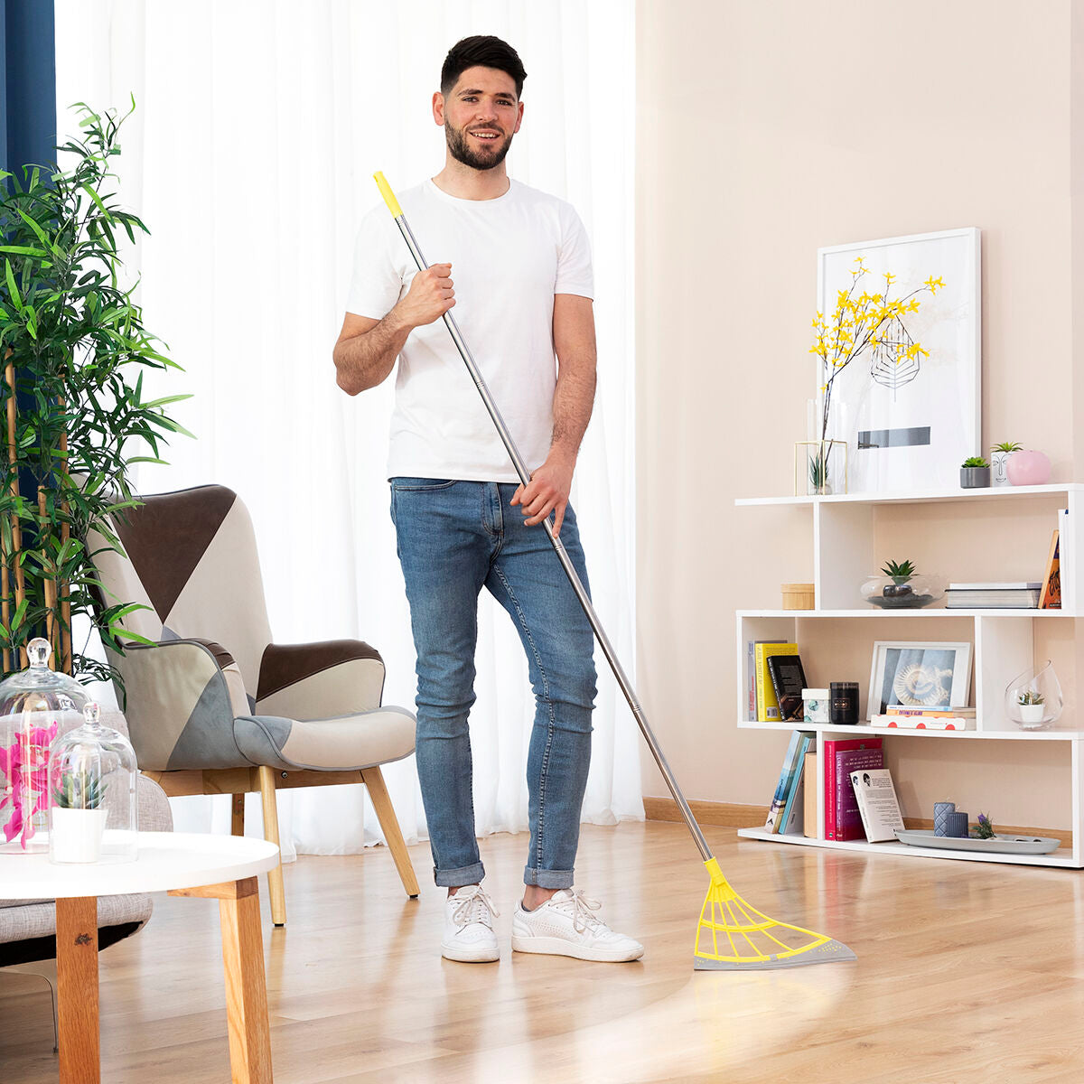Multifunction Rubber Broom Rubbop InnovaGoods – Produktbild 2