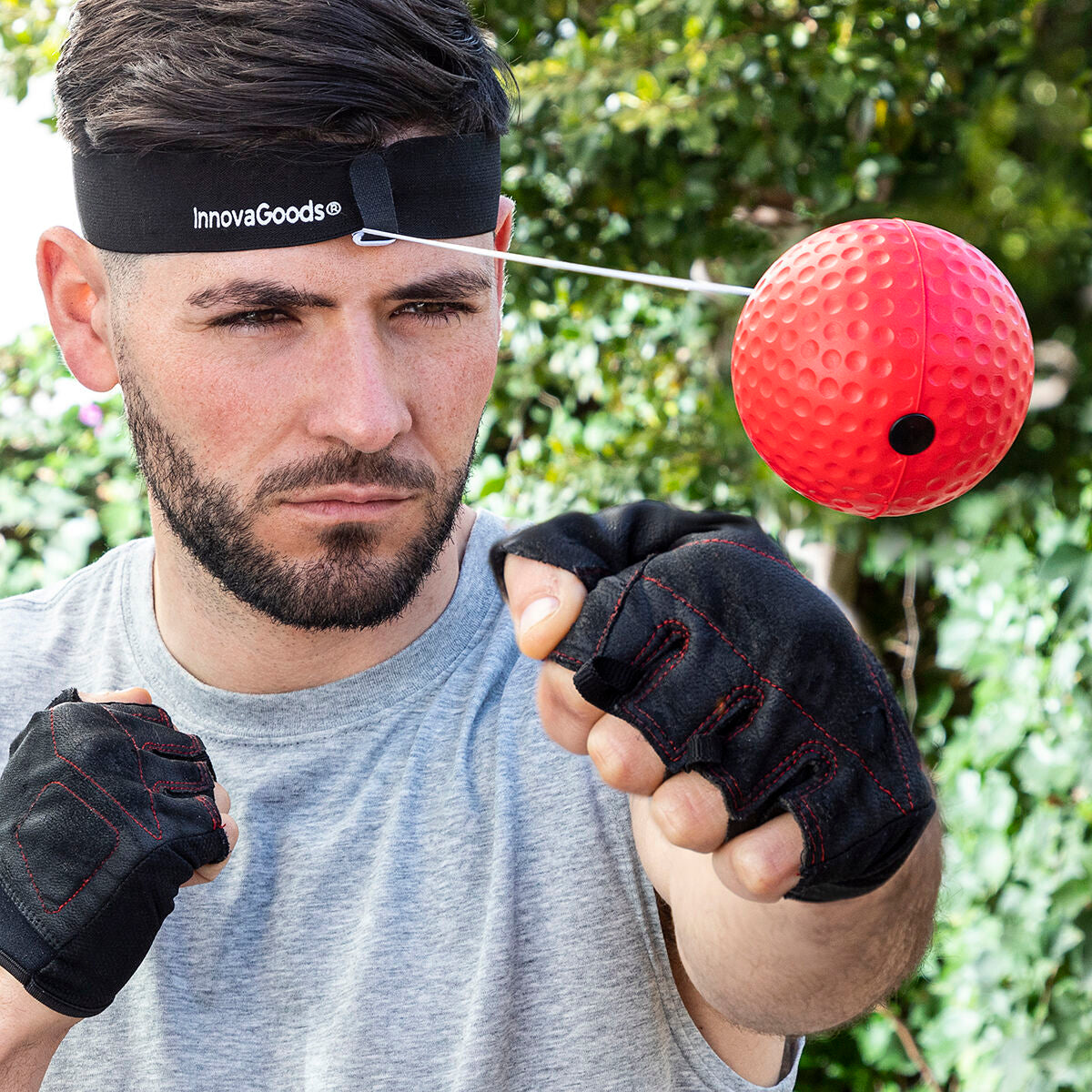 InnovaGoods Trainings- und Reflexball-Set Balxing
