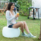 Aufblasbar Seat mit Mehrfarbig LED & Fern Steuerung Pulight InnovaGoods