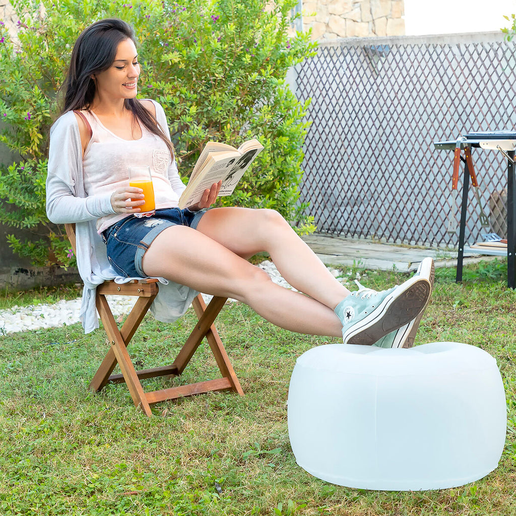 Aufblasbar Seat mit Mehrfarbig LED & Fern Steuerung Pulight InnovaGoods