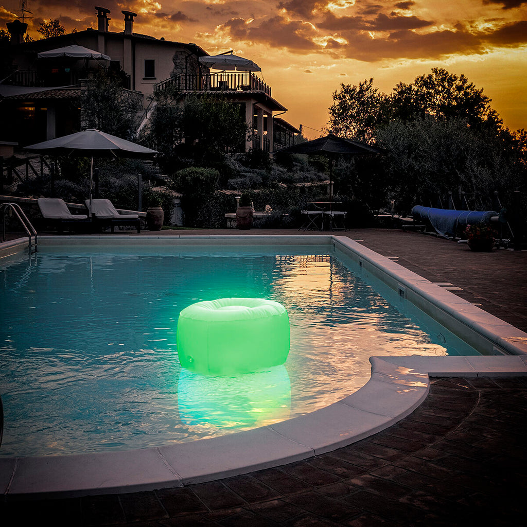 Aufblasbar Seat mit Mehrfarbig LED & Fern Steuerung Pulight InnovaGoods