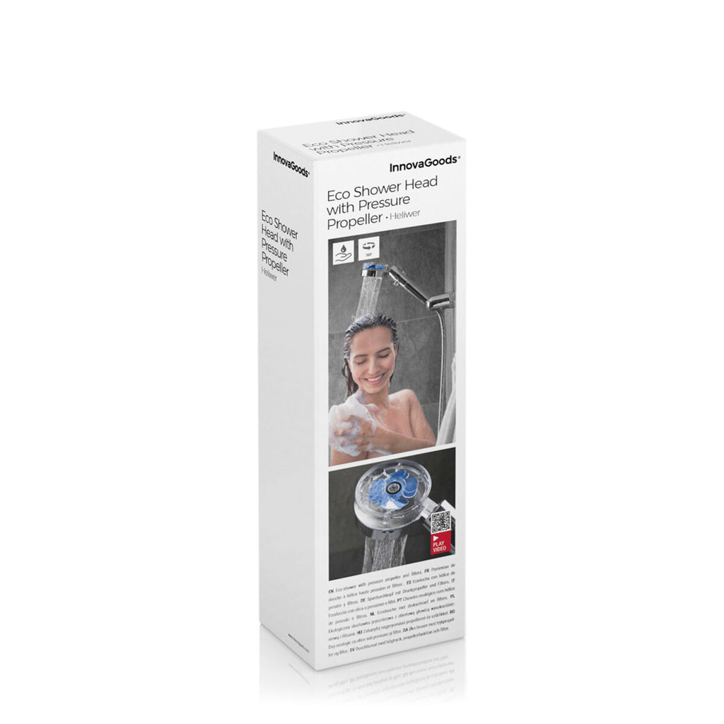Eco-shower with Pressure Propeller and Purifying Filter Heliwer InnovaGoods – Produktbild 10