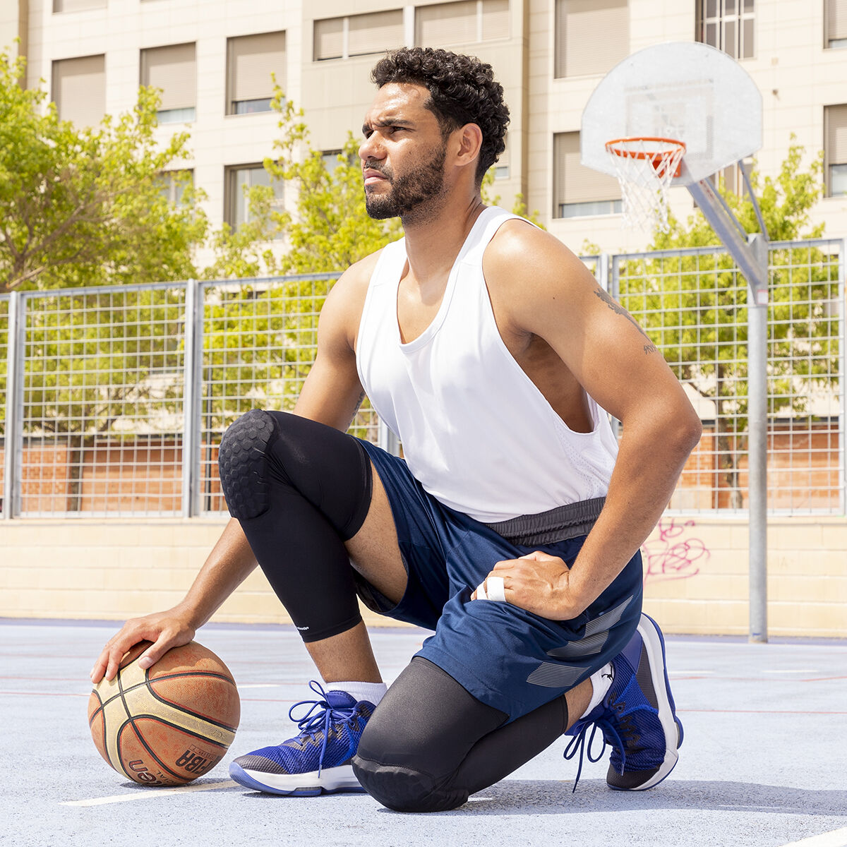 InnovaGoods Honeycomb Anti-collision Knee Pads Hokkop