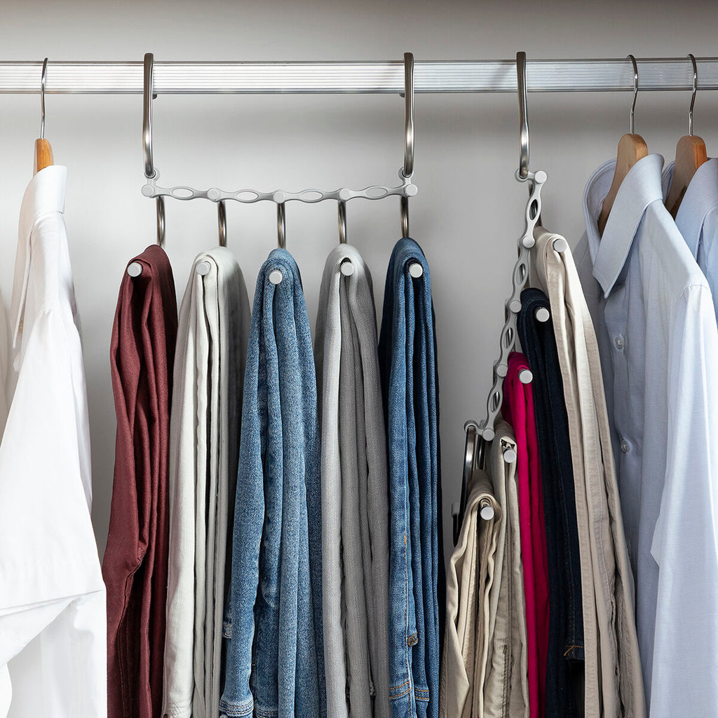 InnovaGoods 5-in-1 Multiple Trouser Hanger Havser