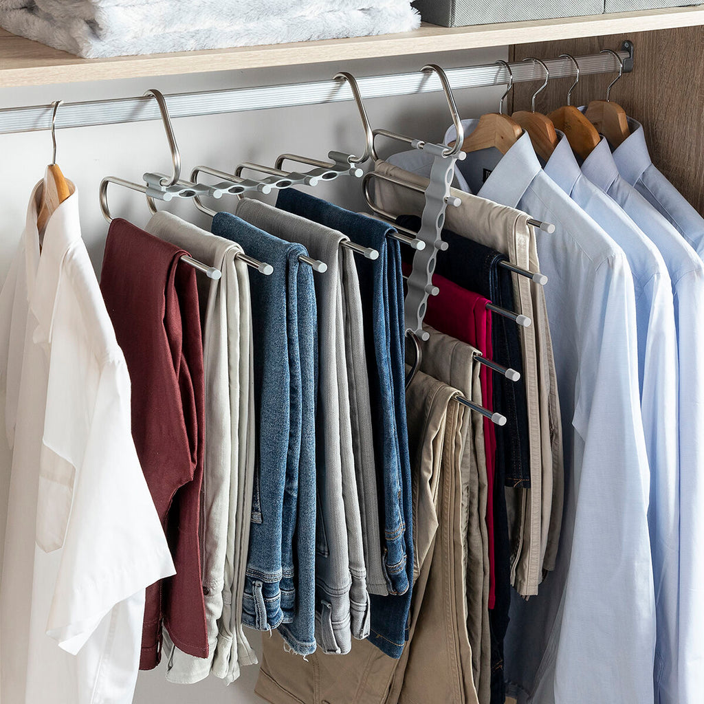 InnovaGoods 5-in-1 Multiple Trouser Hanger Havser