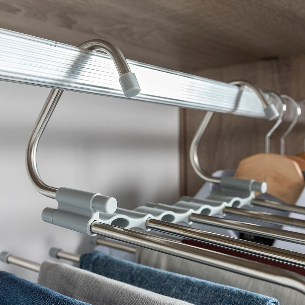 InnovaGoods 5-in-1 Multiple Trouser Hanger Havser