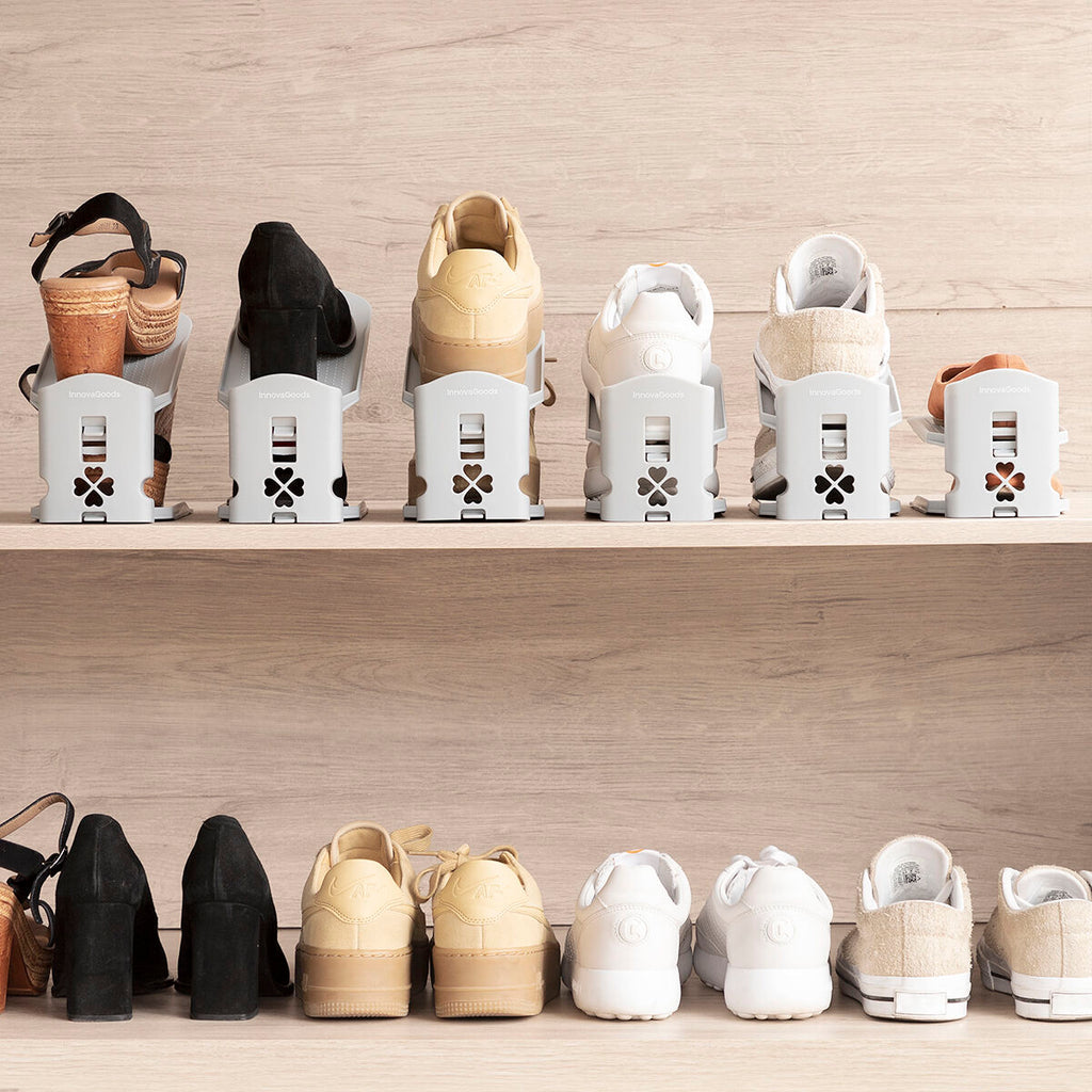 Adjustable Schuh Organizer Sholzzer InnovaGoods 6 Einheiten