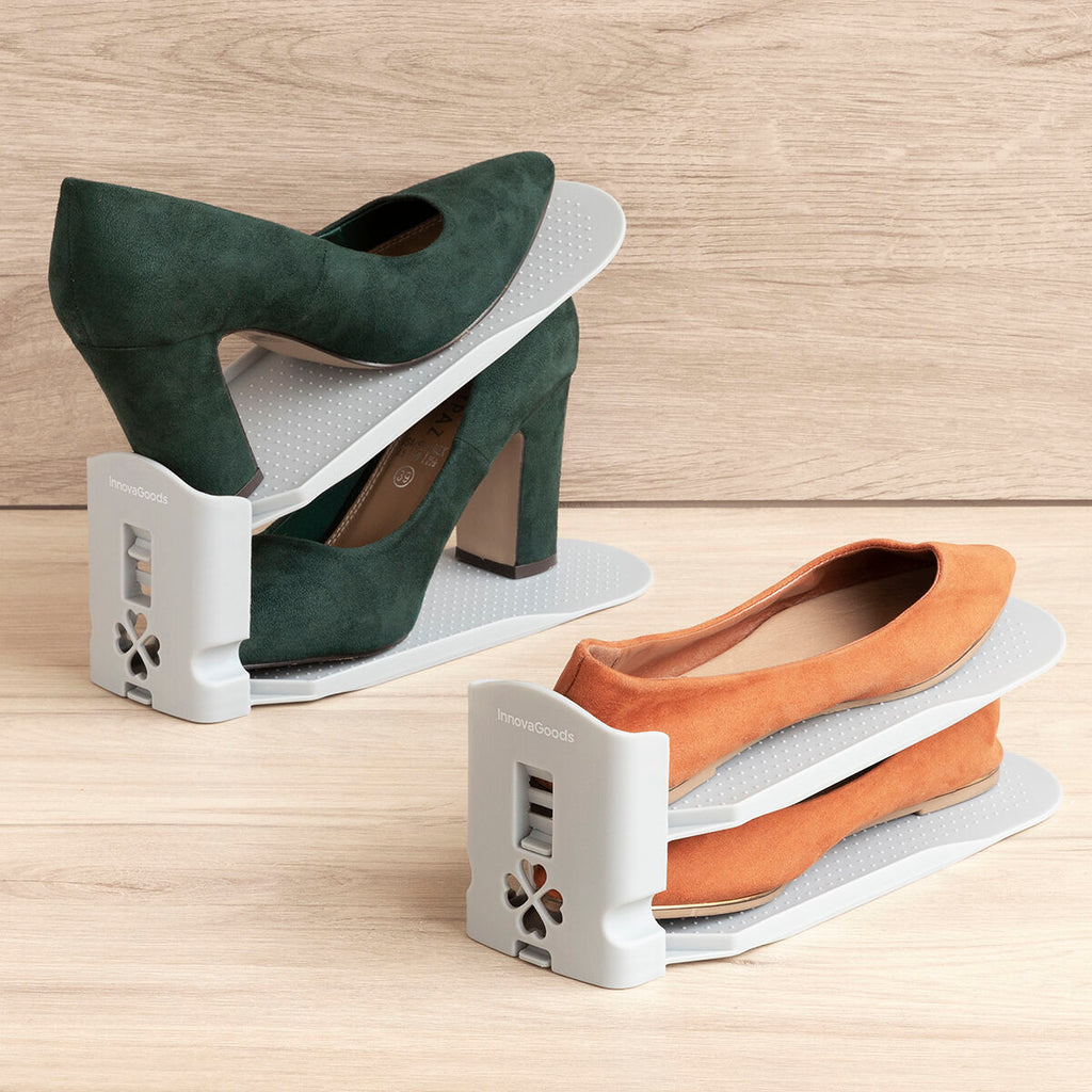 Adjustable Schuh Organizer Sholzzer InnovaGoods 6 Einheiten
