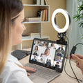 Selfie Ring Light with Clip Lumahoop InnovaGoods – Produktbild 1