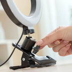 Selfie Ring Light with Clip Lumahoop InnovaGoods – Produktbild 9